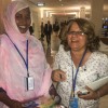 New York, USA ― Maimouna Yahdhlh, Head of the delegation of the Ministry of Economy and Finance of Mauritania.
