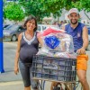 Natal, RN - A entrega das cestas de alimentos é o coroamento de todas as atividades desenvolvidas pela Legião da Boa Vontade desde o início do ano.