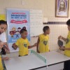 VITÓRIA, ES —  Por meio de atividades lúdicas e brincadeiras, as crianças aprenderam ações que promovem a vitória do Amor Fraterno em todos os âmbitos da vida, como no esporte. Na oficina Corpo e Movimento, a amizade e o companheirismo ficaram evidentes como necessários para um mundo melhor.
