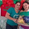 Cachoeiro de Itapemirim, ES — O sorriso no rosto revela a alegria e a gratidão em receber a cesta de alimentos da Legião da Boa Vontade.