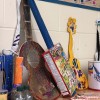 Spring 2019 - Students at Oliver St. School build toys out of reused household items, under the theme “Our Home is the Planet Earth