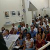 Franca, SP — Vista parcial do público presente na inauguração.