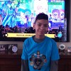New Jersey, Estados Unidos ­— Bryan Alexander Fernandez, de 12 anos, também acompanhou a apresentação musical e se animou com as músicas legionárias. =D

