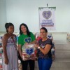 Vila Isabel, RJ — Famílias em situação de vulnerabilidade social atendidas pela Ação Social pela música do Brasil receberam as cestas de alimentos da campanha do Natal Permanente da LBV. 
