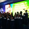 As crianças atendidas pela Legião da Boa Vontade abrilhantaram esse momento demonstrado, em forma de música, tudo o que aprendem na Instituição e foram aplaudidas de pé pelo público presente.
