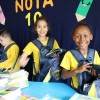 Piracicaba/SP — Com sorriso estampado no rosto, crianças atendidas pela LBV comemoram o recebimento dos kits de material pedagógico doados pela Legião da Boa Vontade!