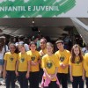 Crianças atendidas pelo Programa: LBV - Criança Futuro no Presente! visitam a area infantil da 60ª Feira do Livro da capital gaúcha.

