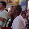 Jovens de todas as idades participam da Campanha de Entronização do Novo Mandamento de Jesus no Coração de Boa Vontade. 

