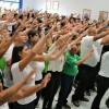 Americana, SP - Jovens Ecumênicos, de todas as idades, cantam e vibram com os acordes das Músicas Legionárias apresentadas na ocasião.