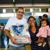 Palmital, PR — A entrega das cestas de alimentos é o coroamento de todas as atividades desenvolvidas pela Legião da Boa Vontade desde o início do ano.