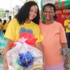 Salvador, BA - A entrega das cestas de alimentos é o coroamento de todas as atividades desenvolvidas pela Legião da Boa Vontade desde o início do ano.