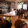 Irmão Francisco Periotto comanda a Sessão Solene do 51º Fórum Internacional do Jovem Ecumênico da Boa Vontade de Deus. 