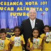 BRASÍLIA, DF — O diretor-geral do Procon/DF, Paulo Márcio Sampaio, prestigiou a entrega dos kits pedagógicos. Na oportunidade, o amigo de Boa Vontade conheceu as instalações da LBV e elogiou o trabalho da Entidade.