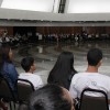 BRASÍLIA, DF — Vista parcial do público presente na Nave do Templo da Boa Vontade, acompanhando a sessão solene com a palavra fraterna e ecumênica do diretor-presidente da Legião da Boa Vontade (LBV), José de Paiva Netto, no 40º Fórum Internacional da Juventude Legionária.
