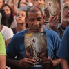 Atentos, peregrinos elevam o coração ao Cristo de Deus durante a Sessão Solene que celebra os 24 anos do Templo da Paz, como o denominou o jornalista Gilberto Amaral.
