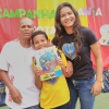 Montes Claros, MG — Para as crianças, o kit é uma motivação para que prossigam com os estudos, longe dos perigos das ruas; para os pais, os materiais pedagógicos são uma importante ajuda financeira, aliviando o orçamento de muitas famílias.