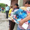 200 familias en situación de pobreza de San Pedro de Jujuy, en el norte de Argentina, recibieron bolsones con alimentos no perecederos, en el marco de la campaña de Navidad.