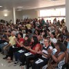 Porto Alegre, RS — Vista parcial do público presente na inauguração das novas instalações da Igreja Ecumênica da Religião de Deus, do Cristo e do Espirito Santo.