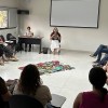 A Pregadora Ecumênica da Religião Divina, Hellen Pâmela, apresentou palestra inspirada na tese do presidente-pregador da Religião de Deus, do Cristo e do Espírito Santo, José de Paiva Netto: “Educar. Preservar. Sobreviver. Humanamente também somos Natureza”.