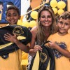 Florianópolis, SC - A diretora da Escola Basica Municipal Almirante Carvalhal, Cristiane Goulart, prestigiou a entrega de kits e fez questão de destacar: