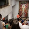 Brasília/DF - Em homenagem aos 34 anos do Templo da Boa Vontade, os peregrinos realizaram a visitação guiada por vários ambientes do Monumento.