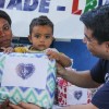 Ceilândia, DF - Neste último, 13 de junho, a caravana da Boa Vontade marcou presença na comunidade Sol Nascente/DF para entregar 80 cobertores às famílias atendidas pela organização Obras Sociais Grupo Espírita Fraternidade Irmã Celina.
