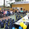 Curitiba, PR - A campanha Criança Nota 10! disponibiliza aos atendidos kits de material pedagógico com cadernos, lápis de cor, canetas, dicionários e vários outros itens para o dia a dia na escola.