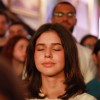 Emoção e fidelidade a Jesus marcam a Cerimônia do Batismo Espiritual do Jovem Ecumênico da Boa Vontade de Deus.