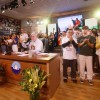 Irmão Francisco Periotto conduz a Cerimônia do Batismo Espiritual do Jovem Ecumênico da Boa Vontade. 
