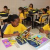 Joinville, SC: Por intermédio dessa iniciativa, a LBV beneficia com kits de material pedagógico e conjuntos completos de uniformes crianças, adolescentes e jovens de famílias de baixa renda em todo o Brasil.