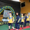 Maringá, PR – Meninos e meninas que participam do programa Criança: Futuro no Presente! organizaram um desfile para apresentar aos familiares e demais convidados os conjuntos de uniformes e o kit pedagógico que todas as crianças atendidas no Centro Comunitário de Assistência Social receberam da LBV.