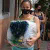 Entrega de Bolsones de Navidad, en El Rincón de la Familia, Villa 21-24 CABA