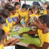 Criciúma, SC: O presente da Legião da Boa Vontade é composto por itens de acordo com a faixa etária dos estudantes como estojo, lápis preto e de cor, canetas, borrachas, tesoura, tubos de cola, cadernos, mochila, dicionários de Português e de Inglês, entre outros itens.