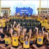 Criciúma, SC: A campanha serve de motivação para as crianças e os adolescentes prosseguirem com os estudos, além de representar um importante apoio aos pais que não têm recursos para adquirir o material escolar.