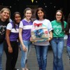 Presidente Prudente, SP — A cerimônia de entrega das cestas contou com a presença de integrantes da Ordem Internacional das Filhas de Jó, entidade que doou mais de 500 quilos de arroz à Campanha de Natal da LBV.