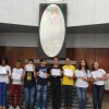Brasília, DF - Os jovens recebem em frente ao Altar Sagrado, pela segunda vez, o certificado de ingresso na Pré-Juventude ou Juventude Legionária.
