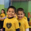 Alumnos del Jardín de Infantes y Preescolar José de Paiva Netto en Asunción