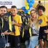 Brasília, DF - Na foto, Jesus de Lima e Isabela Schot, Mister e Miss Brasília 2018, respectivamente, na entrega dos kits de material pedagógico da campanha Criança Nota 10 — Proteger a infância é acreditar no futuro.