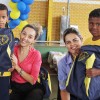 Brasilia, DF - Além dos convidados do concurso de beleza, a entrega de kits também contou com a prticipação de representantes do Grupo Alô de Comunicação, Grazielle Custódio e Cristina Alves.