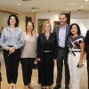 Brasília, DF - Major André Caldas, comandante do Batalhão de Policiamento Turístico (BPTUR), da PMDF; Beatriz Guimarães, presidente da Câmara de Mulheres Empreendedoras da Fecomércio-DF; Vera Lêda, diretora-presidente da Federação dos Trabalhadores em Turismo e Hospitalidade do DF (Fetratuh-DF); Vanessa Medonça, Secretária de Estado de Turismo do Distrito Federal (Setur/DF), Paulo Medeiros, adminstrador do Templo da Boa Vontade; Maria José e José Pereira, vice-presidente e presidente do Sindicato dos Guias de Turismo do Distrito Federal, (Sindgtur/DF).
