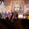 Jovens participam da Cerimônia de Fortalecimento Espiritual do Jovem Ecumênico da Boa Vontade de Deus. 
