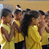 Taguatinga, DF — O evento teve início com a Prece Ecumênica de Jesus, o Pai-Nosso.
