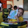 Taguatinga, DF — Os desenhos que ilustraram os itens do kit de material pedagógico foram feitos por crianças e adolescentes atendidos pela LBV. Os trabalhos foram desenvolvidos de acordo com o tema “‘Futebol da Caridade’ na Copa do Mundo”, em referência ao mundial de seleções da FIFA no Brasil.