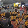 Na Vila Cidadã, as crianças atendidas pela LBV aprenderam e se divertiram nas instalações das arenas kids, dotadas de atividades com vídeos, teatro e música relacionadas ao tema do evento.
