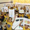 MANAUS, AM — Diversas oficinas foram realizadas durante o evento com o objetivo de levar as crianças a refletirem sobre a importância do Respeito e da Solidariedade na construção de mundo de Paz.