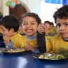 Alumnos del Jardín de Infantes y Preescolar José de Paiva Netto en Asunción