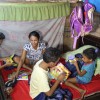 Baia Formosa,RN - Momento de muita alegria para essa familia ao rebecer os kits para as crianças. Com estes materiais, elas terão um ano letivo seguro, com material essencial para os estudos durante todo o ano.