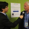 NUEVA YORK, EUA — Felipe Duarte (Izq.), de la LBV, entrevista al Dr. Humphrey Tonkin, profesor de Humanidades y presidente emérito de la Universidad de Hartford. El Dr. Hamphrey, también ex presidente de la Asociación Universal de Esperanto (UEA), visitó la oficina de representación de la Legión de la Buena Voluntad en las Naciones Unidas.