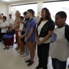 Rio de Janeiro, RJ – Cristãos do Novo Mandamento de Jesus participam do evento de inauguração da Sala Nair Torres, no bairro de Bangu.