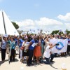 Peregrinos de diversas partes do Mundo estão presentes nas comemorações dos 34 anos do Templo da Boa Vontade.